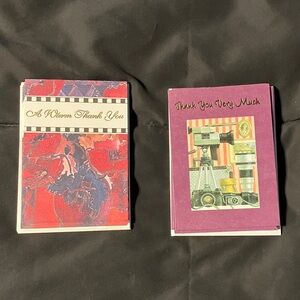 Thank You Note Cards (Two Styles)